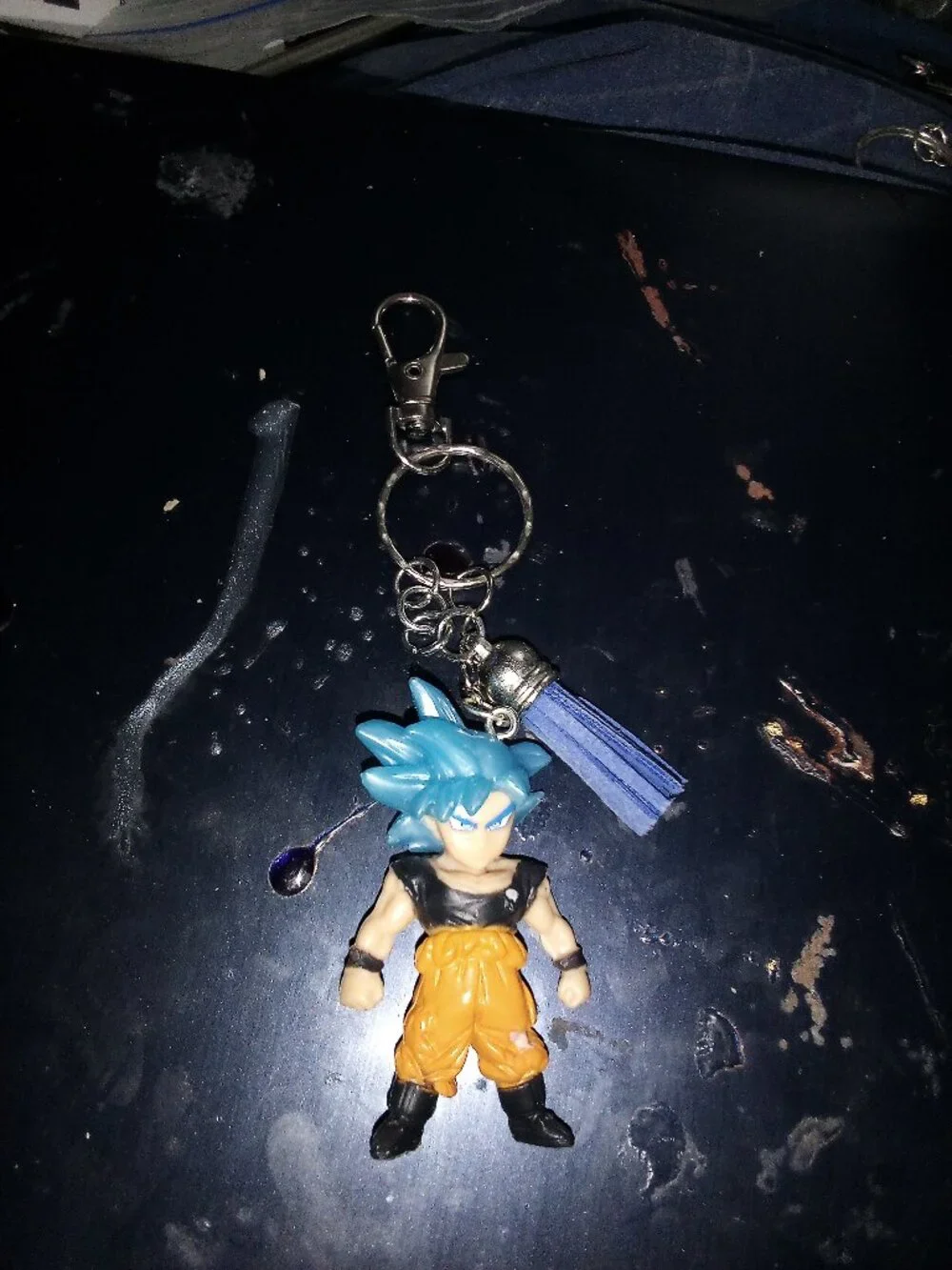 Handmade Dragon Ball Super Goku Bag Charm Keychain